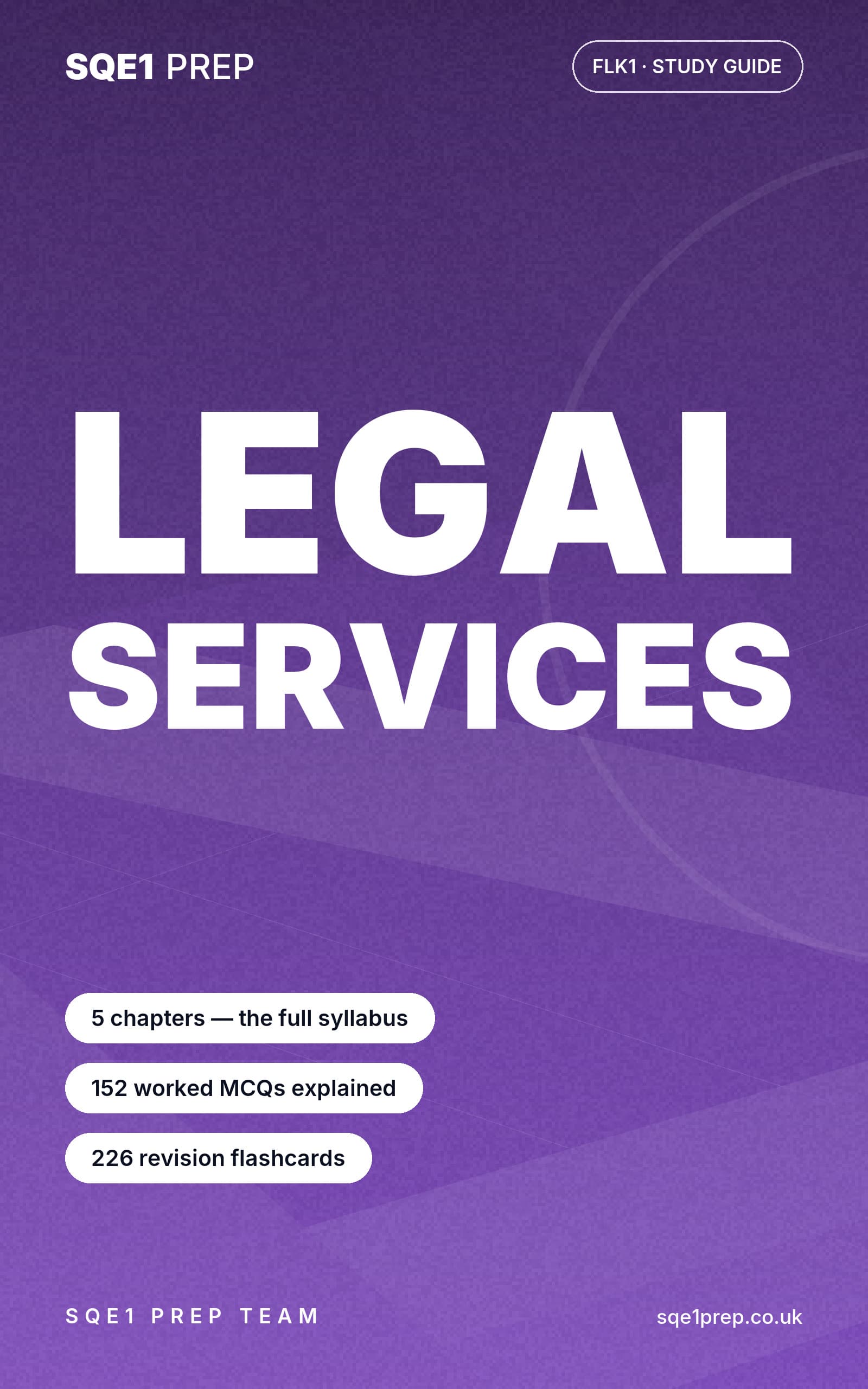 Cover of Legal Services, SQE1 FLK1 Study Guide