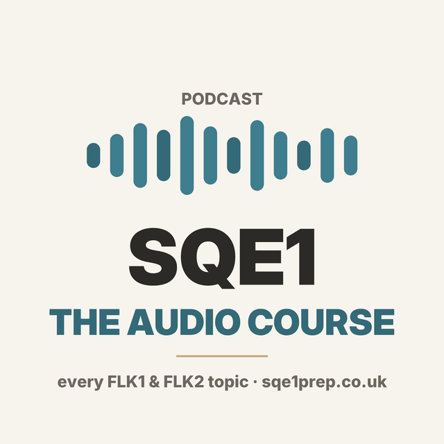 SQE1 Prep — The Audio Course cover art